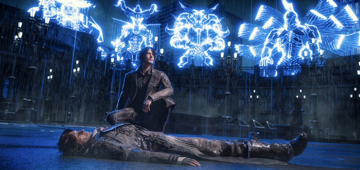 “This time, you can rest in peace. Close your eyes—forevermore. But I?” He let out a warm, humorless chuckle. “I intend to wake with the Dawn.”

Ardyn’s golden eyes rolled up before falling closed, his expression serene.

“I will await you in the beyond.”
#FFXV #FF15