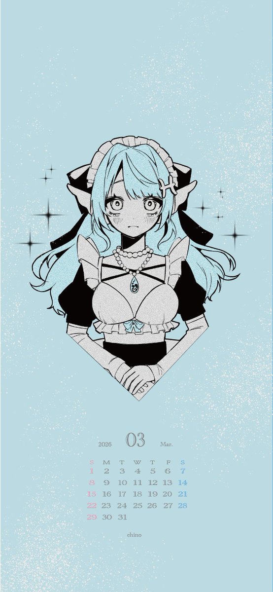 chino_616's tweet photo. 🗓壁紙  

✧３月✧ 

 使って頂ける方がいたら嬉しいです！ 
（※個人利用のみ、転載/AI学習禁止） 
  
#カレンダー  #壁紙配布 https://t.co/IsvIY0d9d8