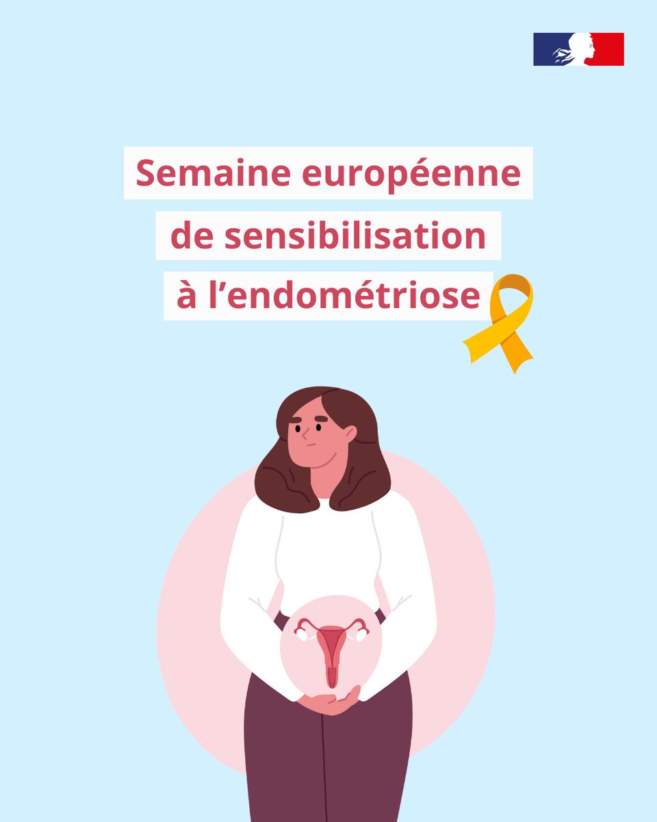 #Endométriose 🎗️ | Une semaine pour informer, dialoguer et faire progresser la reconnaissance de cette maladie qui touche 1 femme sur 10 ⤵

➡ Prise en charge régionale : nouvelle-aquitaine.ars.sante.fr/filiere-endome…
➡ Établissements régionaux labellisés : afena.fr/labellisation/…