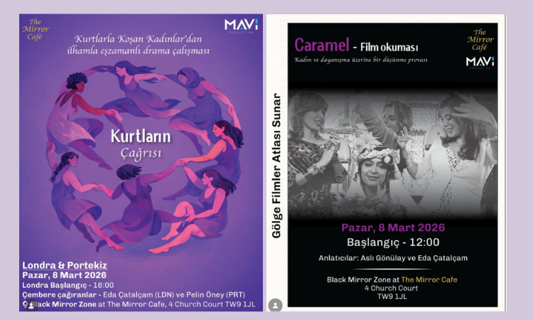 🎭Mavi Production’dan 8 Mart’a Özel “Şahsına Münhasır Buluşmalar”

#Maviproduction #8mart #kurtlarınçağrısı #bisikletligazete 

bisikletligazete.com/2026/03/mavi-p…