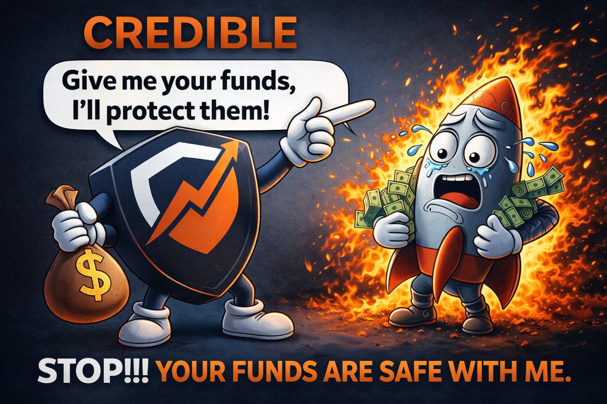 putradaerah08's tweet photo. @credible0x 🚀
🛡️ Credible sets a new standard for crypto crowdfunding.

All-or-nothing goals, exit flexibility, and built-in protection for backers.
Safer. Transparent. Accountable.

🚀 Raise with confidence.
🛡️ Back with protection.

#Credible #SuiEcosystem #Web3 #DeFi 🔥 https://t.co/wxRgIcn6YN