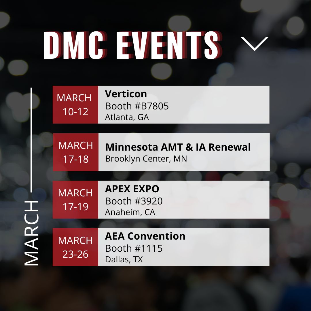 March is here, and we’re hitting the ground running! 🚀
We’ll be at several industry events this month, and we’d love to connect with you. 

Learn More: ow.ly/1zQu50Ylfn8

#dmctools #upcomingevents
