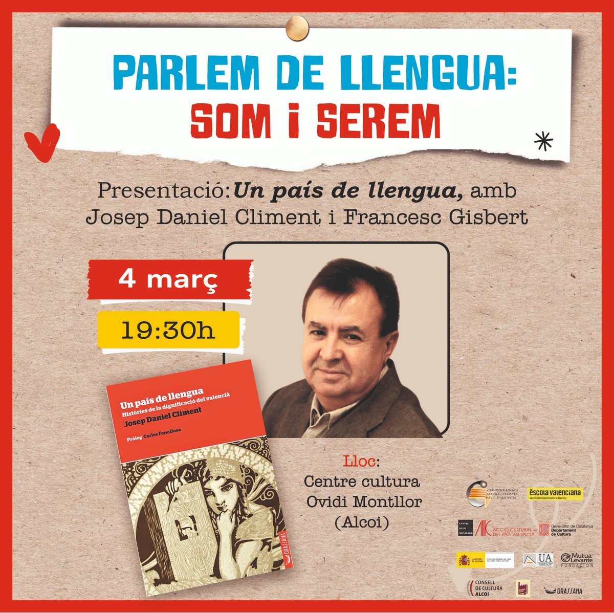 Un país de llengua, a Alcoi, 4 de març