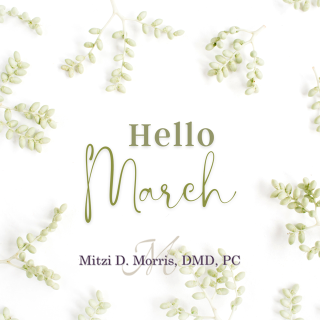 MitziMorrisDMD's tweet image. Happy new month Monday! March means that spring is coming 🌷🪻🌝. We are ready for a great month with our wonderful patients!  #MitziMorrisDMD #RoswellDentist #HelloMarch