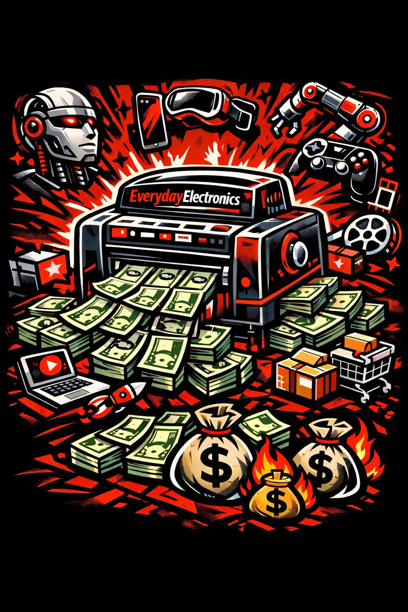 ElecEveryday's tweet photo. No fluff: The EverydayElectronics brand is a money printer for anyone in the following industries: #AI, #consumertech, #automation, #gaming,  #entertainment, and much more. 

Reviews ✔️
Sales ✔️ 
Tutorials ✔️
Dropshipping ✔️

The choice is yours 💰🔥 https://t.co/KlezcpJ7UI