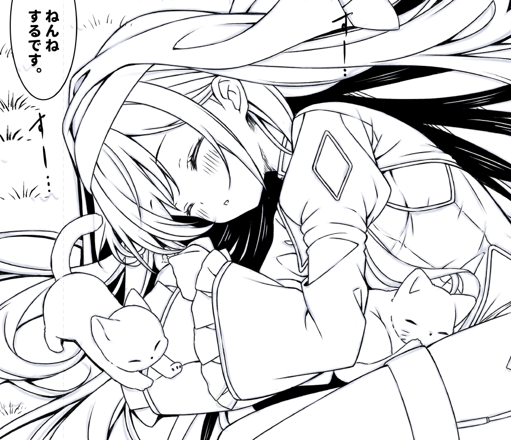 わんわんねんねするです。 