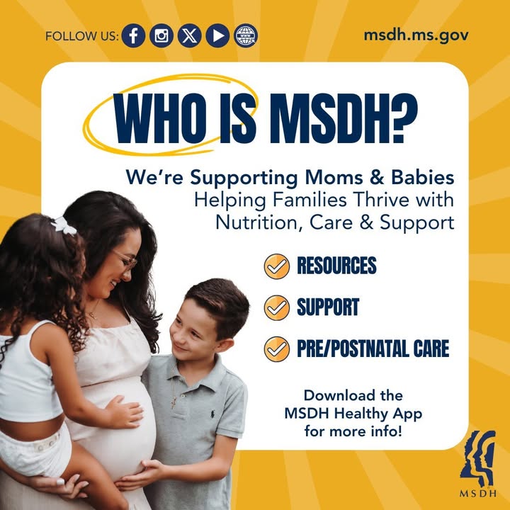 Mississippi State Department of Health tweet media