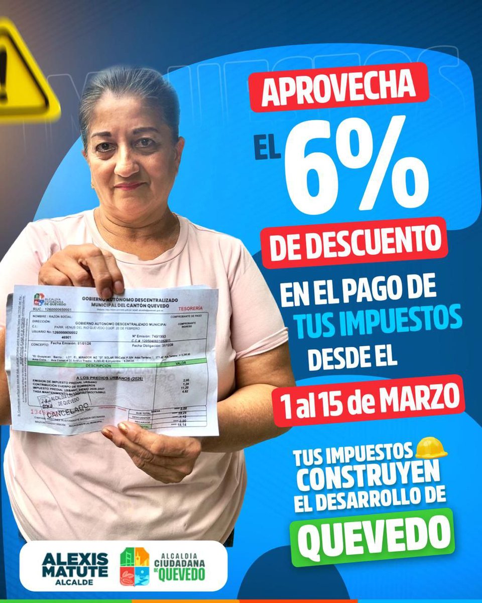 Alcaldía Ciudadana de Quevedo tweet media