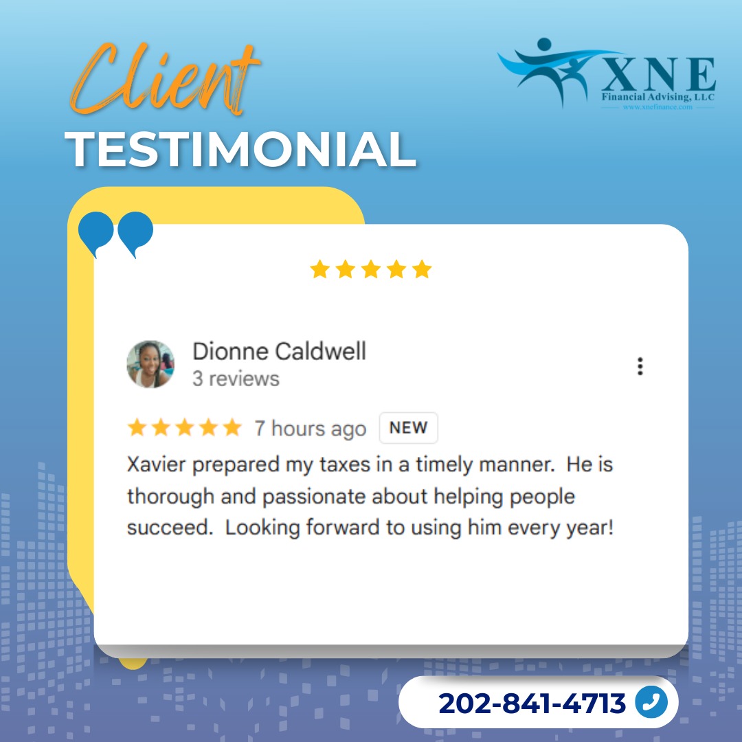 XNE Financial Advising LLC tweet media