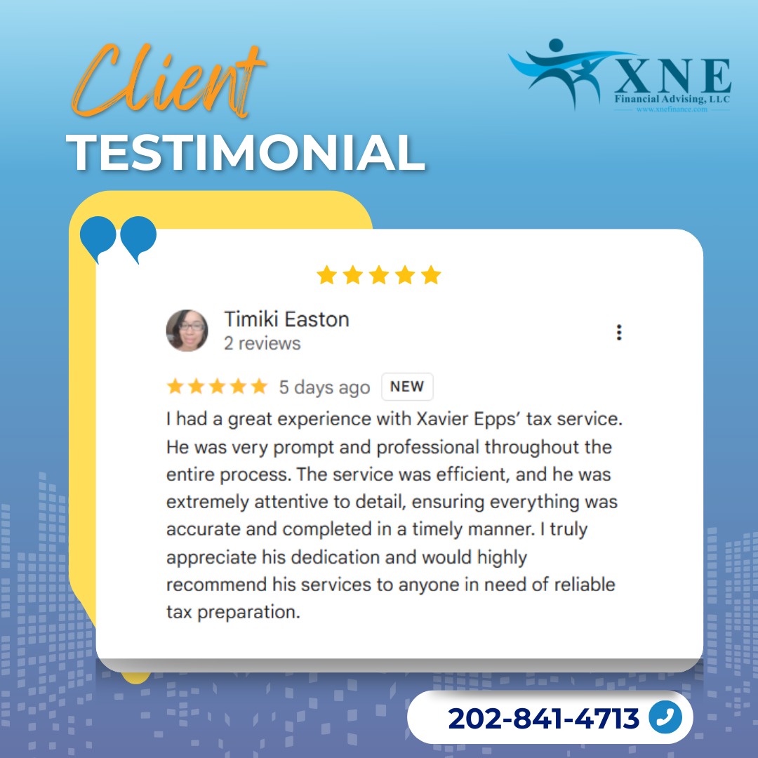 XNE Financial Advising LLC tweet media