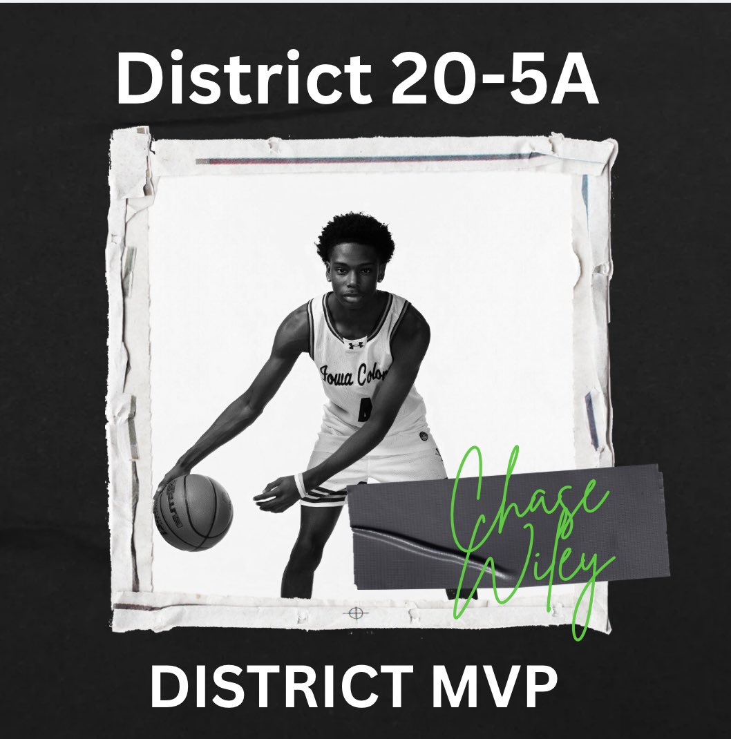 ICHS_Hoops's tweet photo. Congrats to Sr Guard Chase Wiley on Earning District MVP. That’s our PG1!!!! Well Deserved https://t.co/QbU8ysP4LY