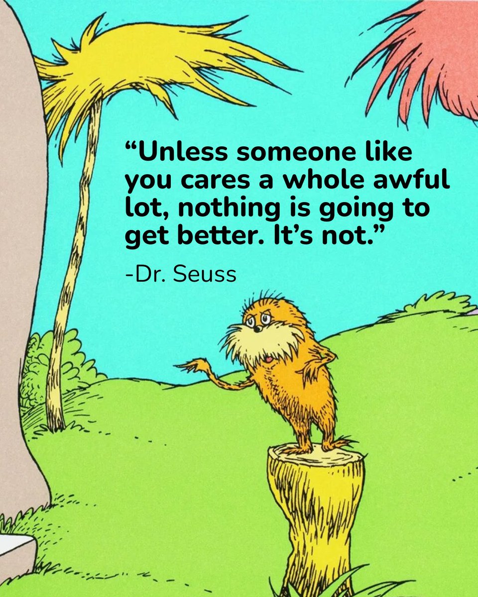 kabtweet's tweet photo. A little caring can go a long way. 🌳
This Dr. Seuss Day, we’re reminded that change starts with people who care!
#DrSeussDay #DoBeautifulThings #KeepAmericaBeautiful https://t.co/nqsY1TUD5i