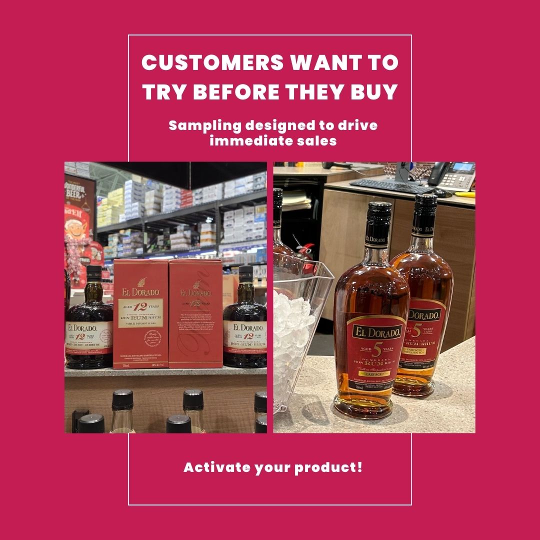 BoBellaPromos's tweet image. ✨ When customers try it, they buy it. ✨
That’s the power of a great tasting experience. BoBella’s promo team turns samples into conversations—and conversations into sales. 🥂

#SamplingThatSells #LiquorPromotions #TastingEvents #BrandAmbassadors #ExperientialMarketing