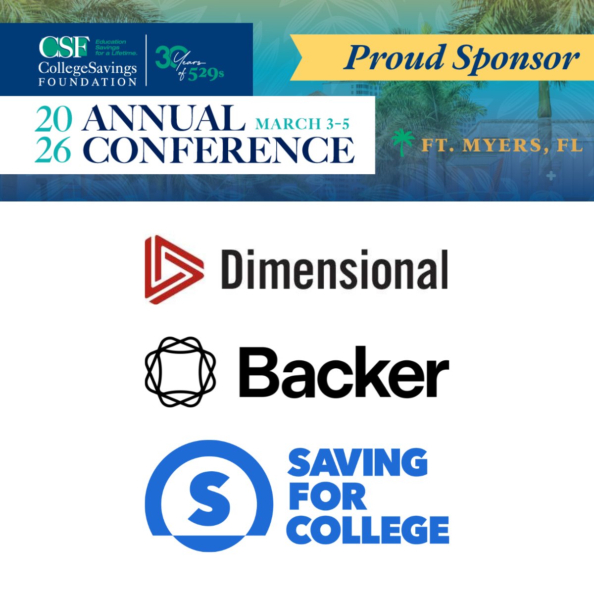 College Savings Fndn tweet media