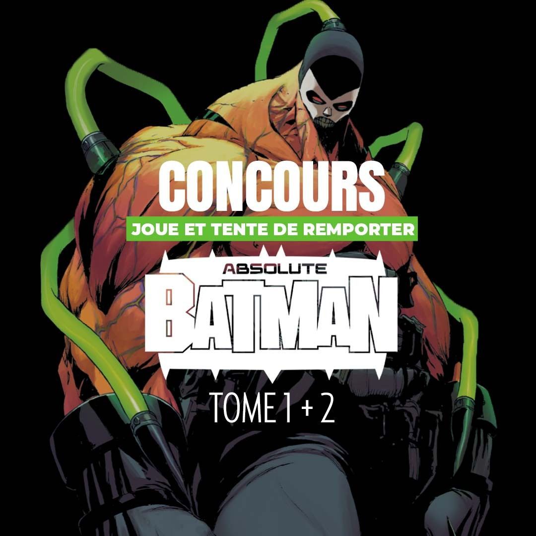 UrbanComics's tweet photo. [Absolute Batman Concours 🍿🔥]
Déjà plus de 6000 lecteurs conquis par ce tome 2 d’Absolute Batman ! 😍 Tentez de remporter les 2 premiers tomes de Absolute Batman ici : https://t.co/tokw08I7vS
Bonne chance à tous 🍀 Tirage au sort le 10.03 https://t.co/Rh0LqBLiCn