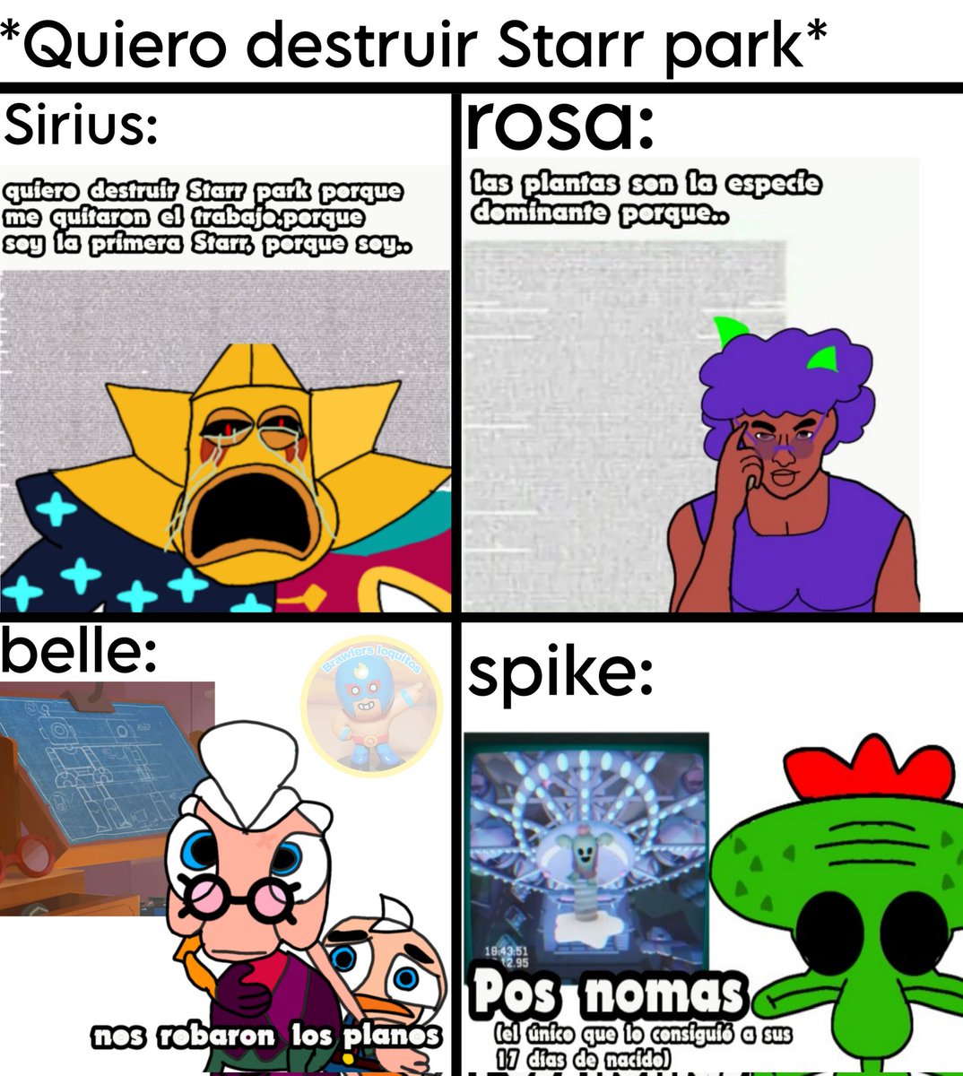 Ahora todos quieren destruir Starr park 🐱