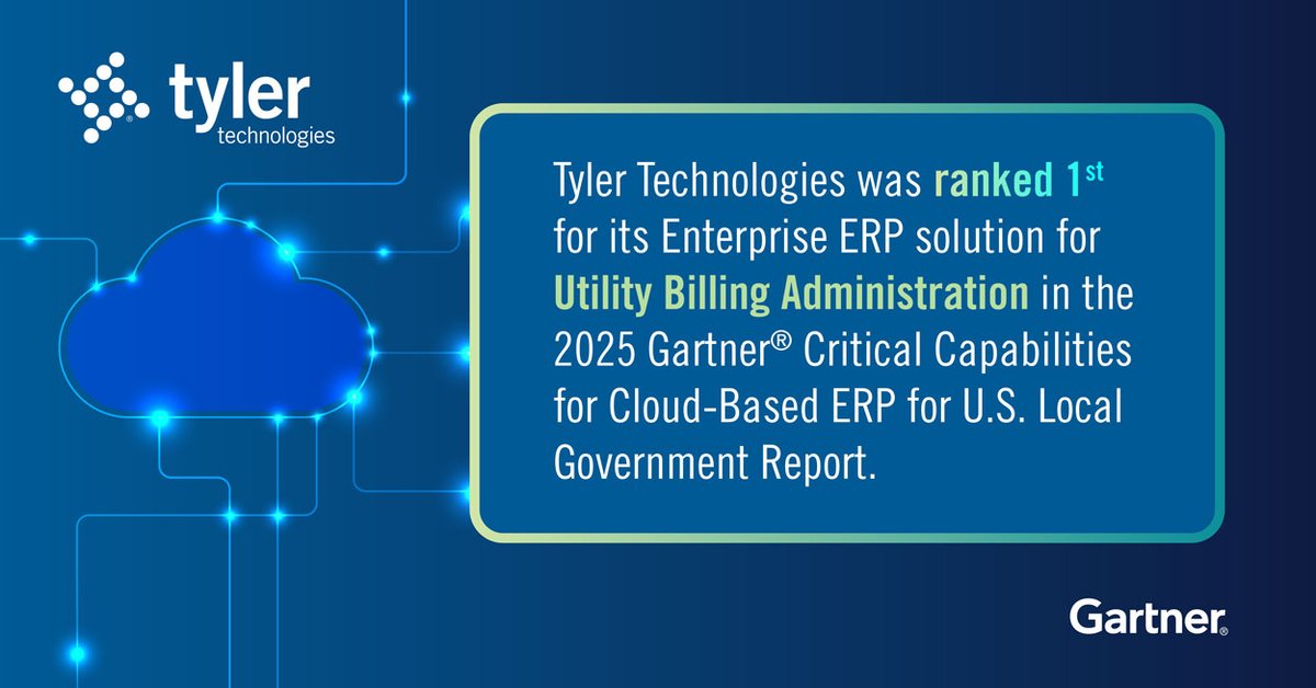 Tyler Technologies tweet media