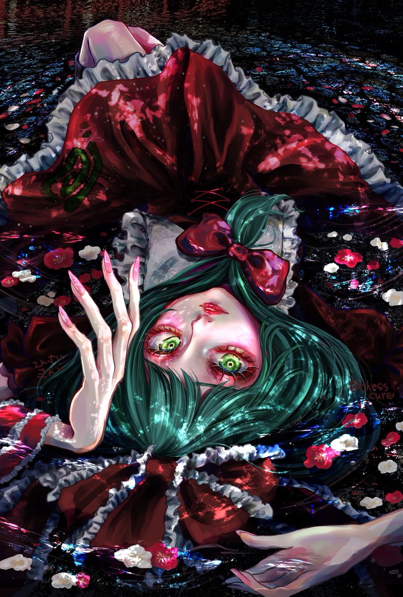 流し雛⛩️🎎
#東方雛祭り
#3月3日は鍵山雛の日