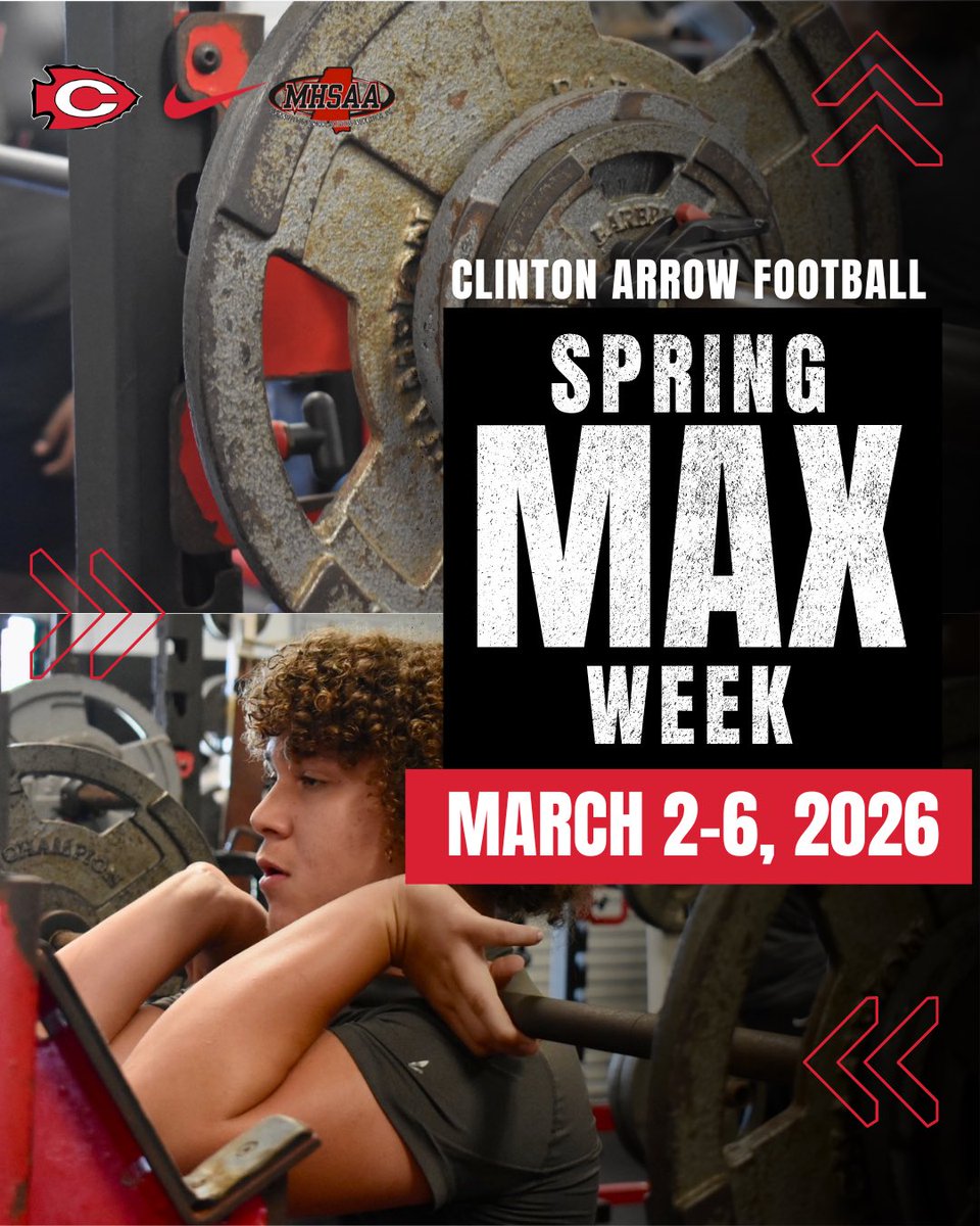 Clinton Arrow Football tweet media