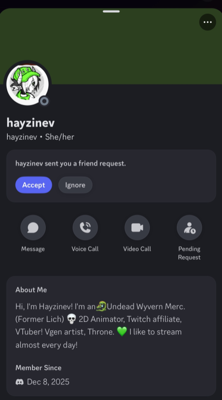 MellaTonynn's tweet photo. BE CAREFUL! SOMEONE HAS MADE AN ALT ACCOUNT OF ME ON DISCORD! IF YOU GET A FRIEND REQUEST, IT ISN'T ME. DO NOT ACCEPT IT! https://t.co/sSKjyKcFFa