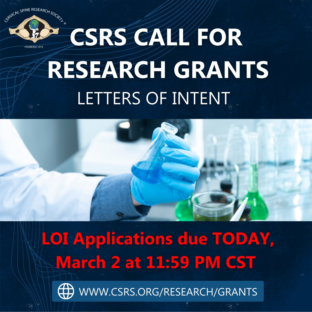 Cervical Spine Research Society tweet media