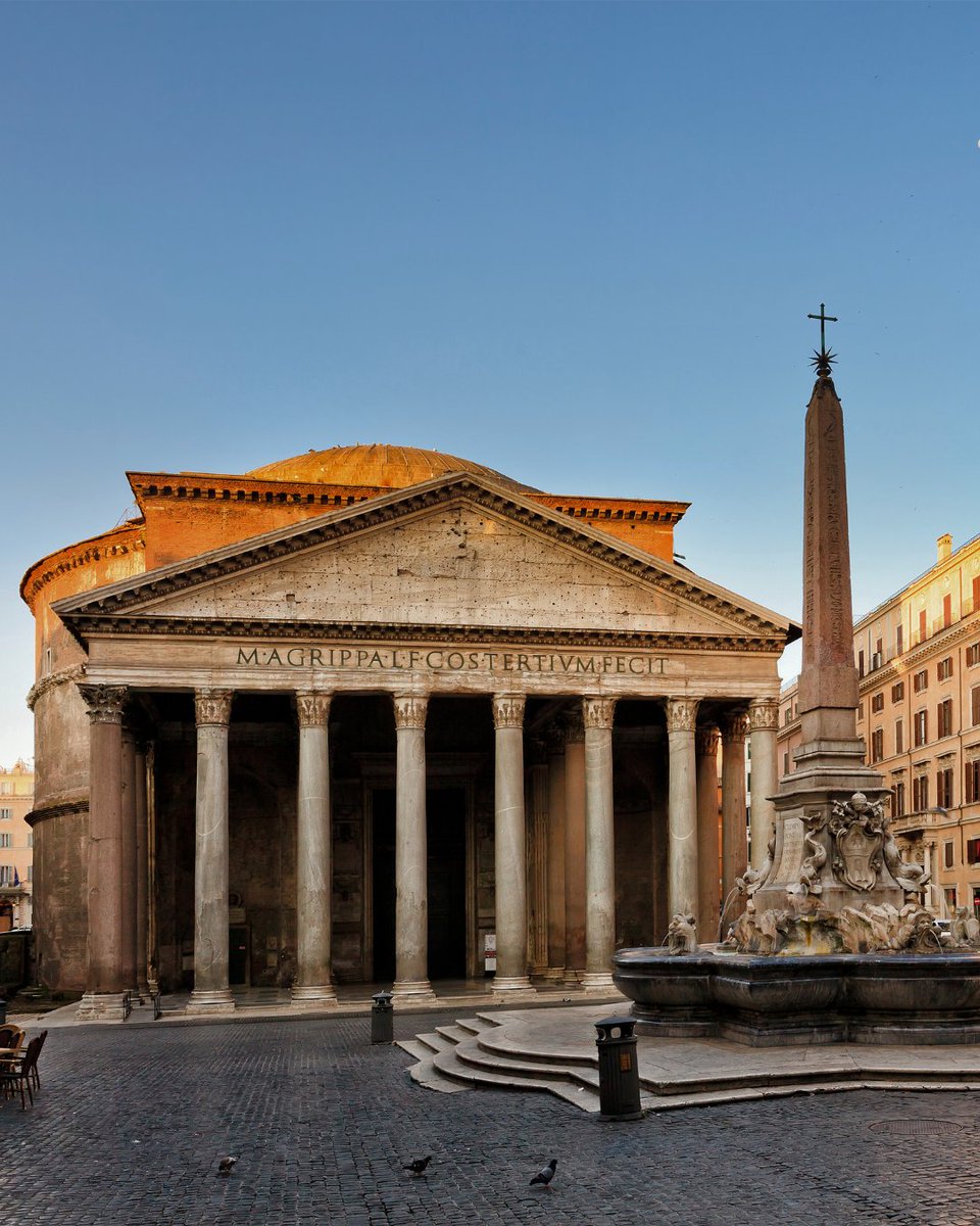MonasteriesCom's tweet photo. Rome's Pantheon🏛️🇮🇹

#Rome #RomeStay #VisitRome #DiscoverRome #Pantheon https://t.co/FIxhAcMkGl