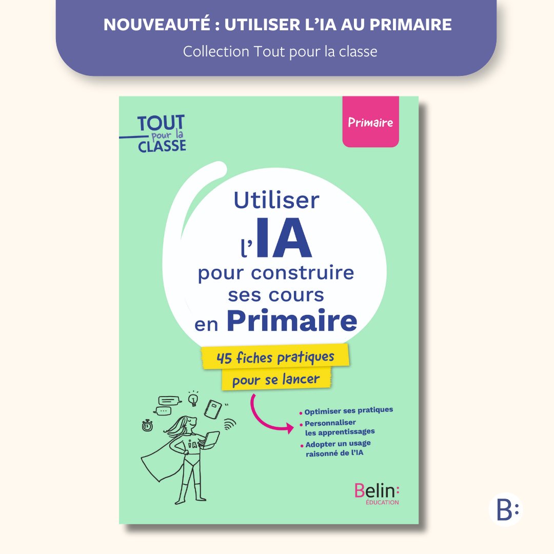 BelinEducation's tweet photo. Découvrez nos nouveautés Primaire 🤗
➡ Écoles 2026 : https://t.co/NdtHD7qMzM
➡ Boussole 2026 : https://t.co/gM3KtQJJVp
#Éducation #Primaire #Boussole https://t.co/Ep88UCMOZN