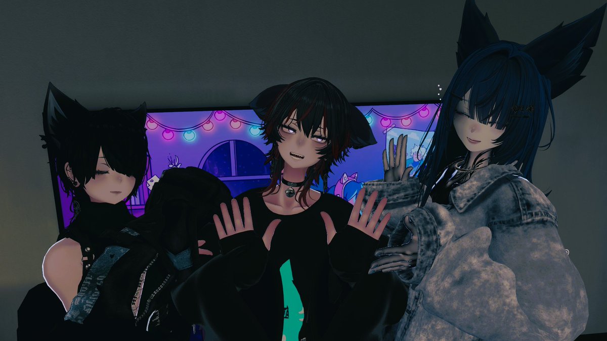 chelse_VR's tweet photo. 同年代お揃いラシューシャ！
マジでギフトありがとうね！ https://t.co/WTdCdLc7Co