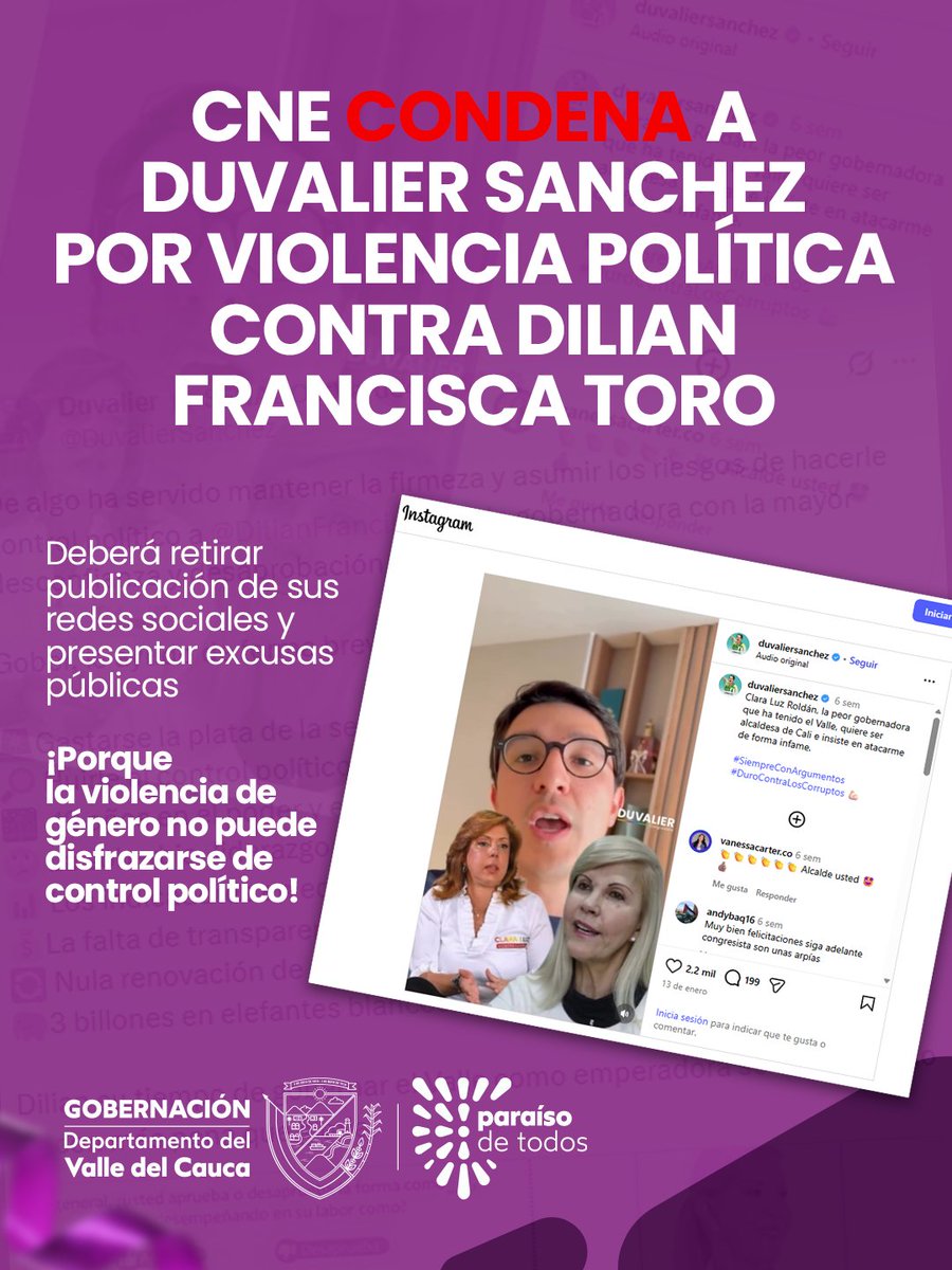 Gobernación Valle del Cauca tweet media