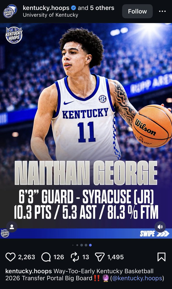 Congrats to Kentucky Basketball for next season! #back