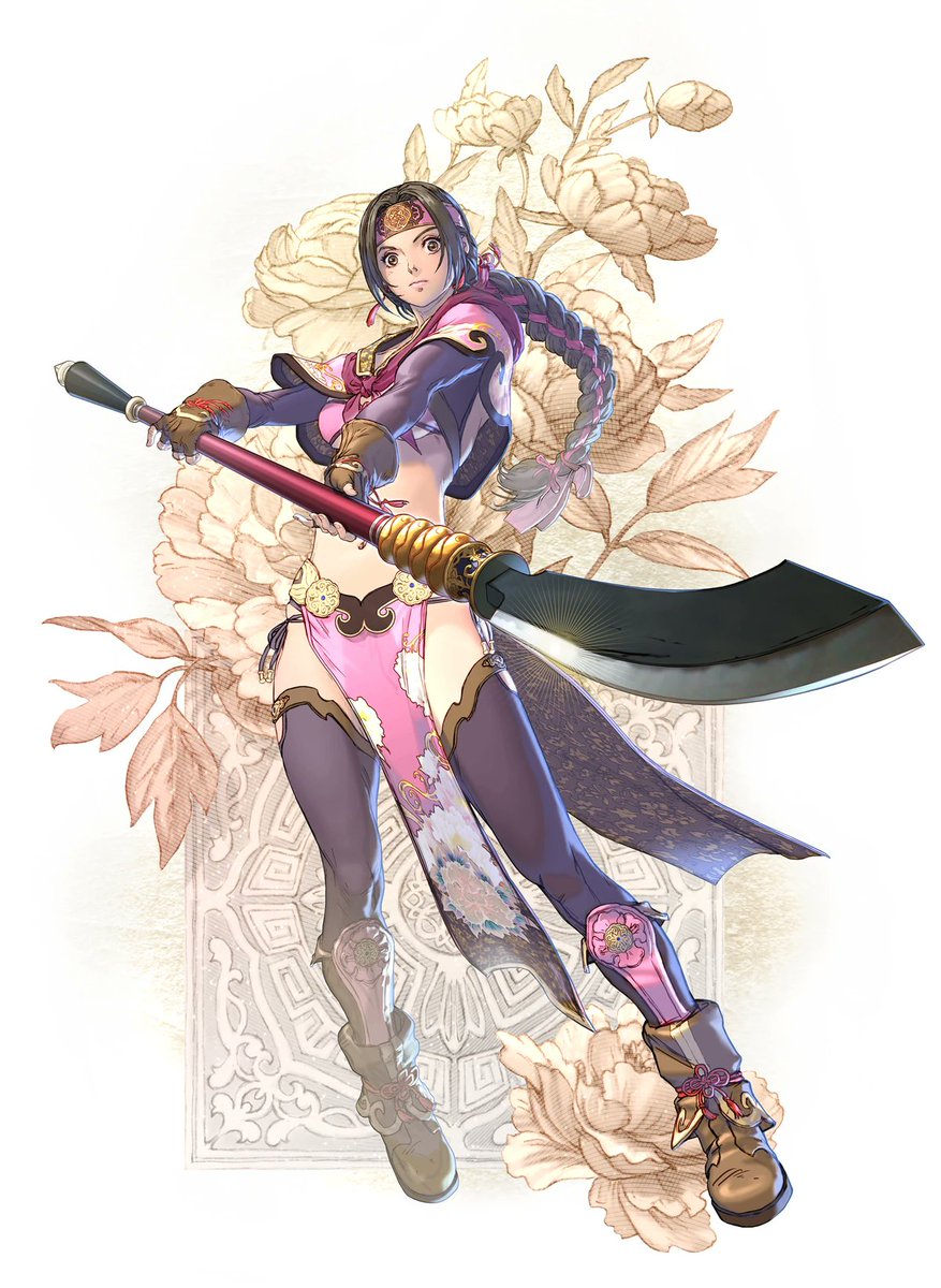 ArtfromTheCrew's tweet photo. @MissAndyDandy Katt from Breath of Fire 2 and Seong Mina from the Soul Series. https://t.co/gLIPw0XVhi