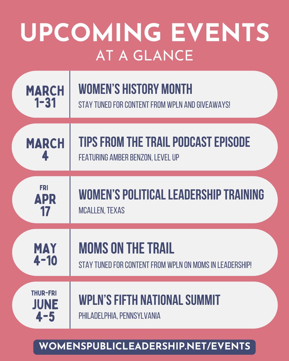 Women's Public Leadership Network tweet media