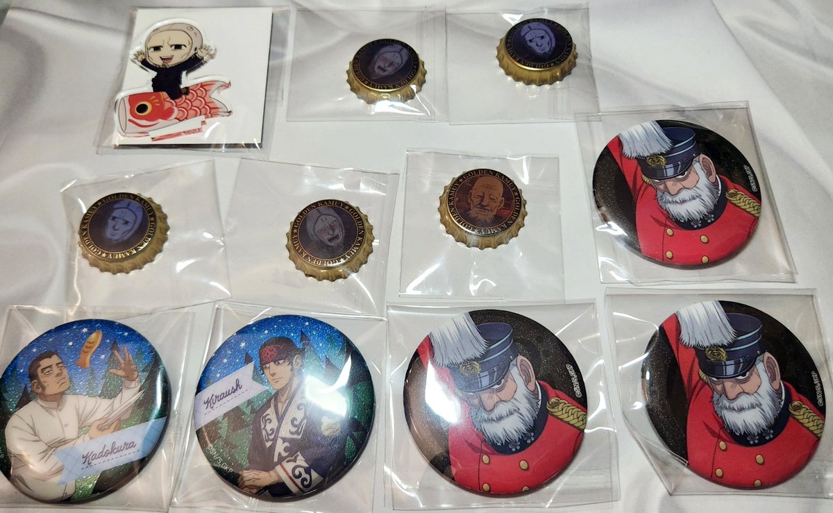 ゴールデンカムイ 金カム 二階堂 門倉 キラウㇱ 永倉 鯉登少将 譲渡