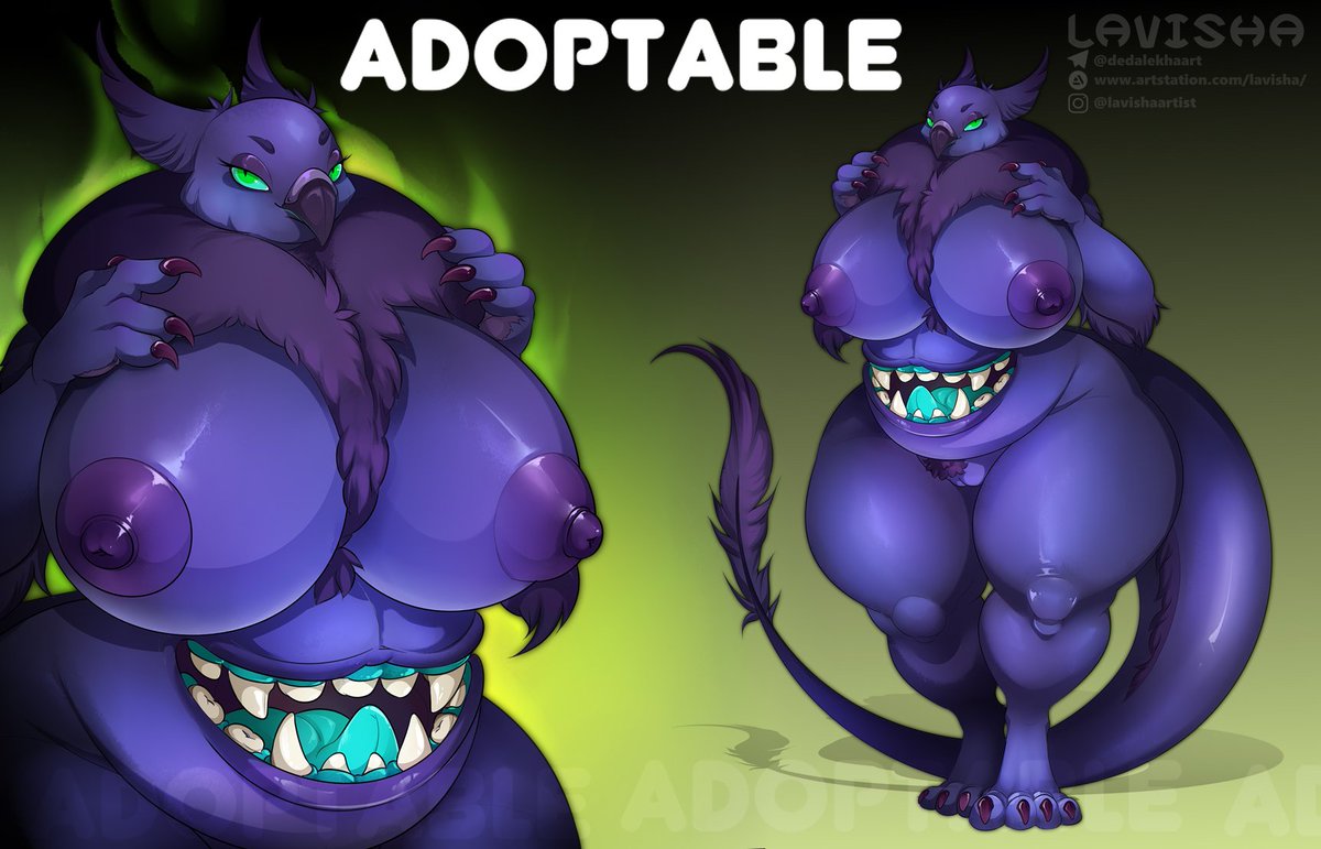 Demonic Gryphon
Auction is going here:
ych.commishes.com/auction/show/5…

Sb $35
Ab $150