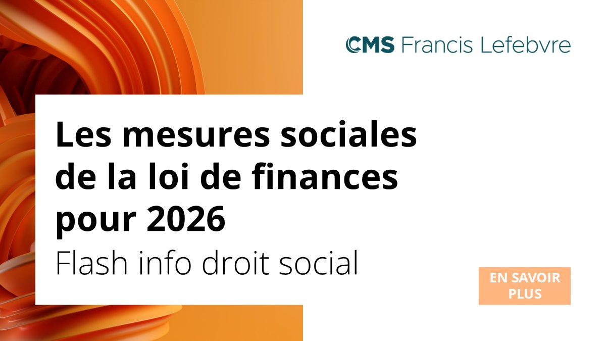 CMS Francis Lefebvre tweet media