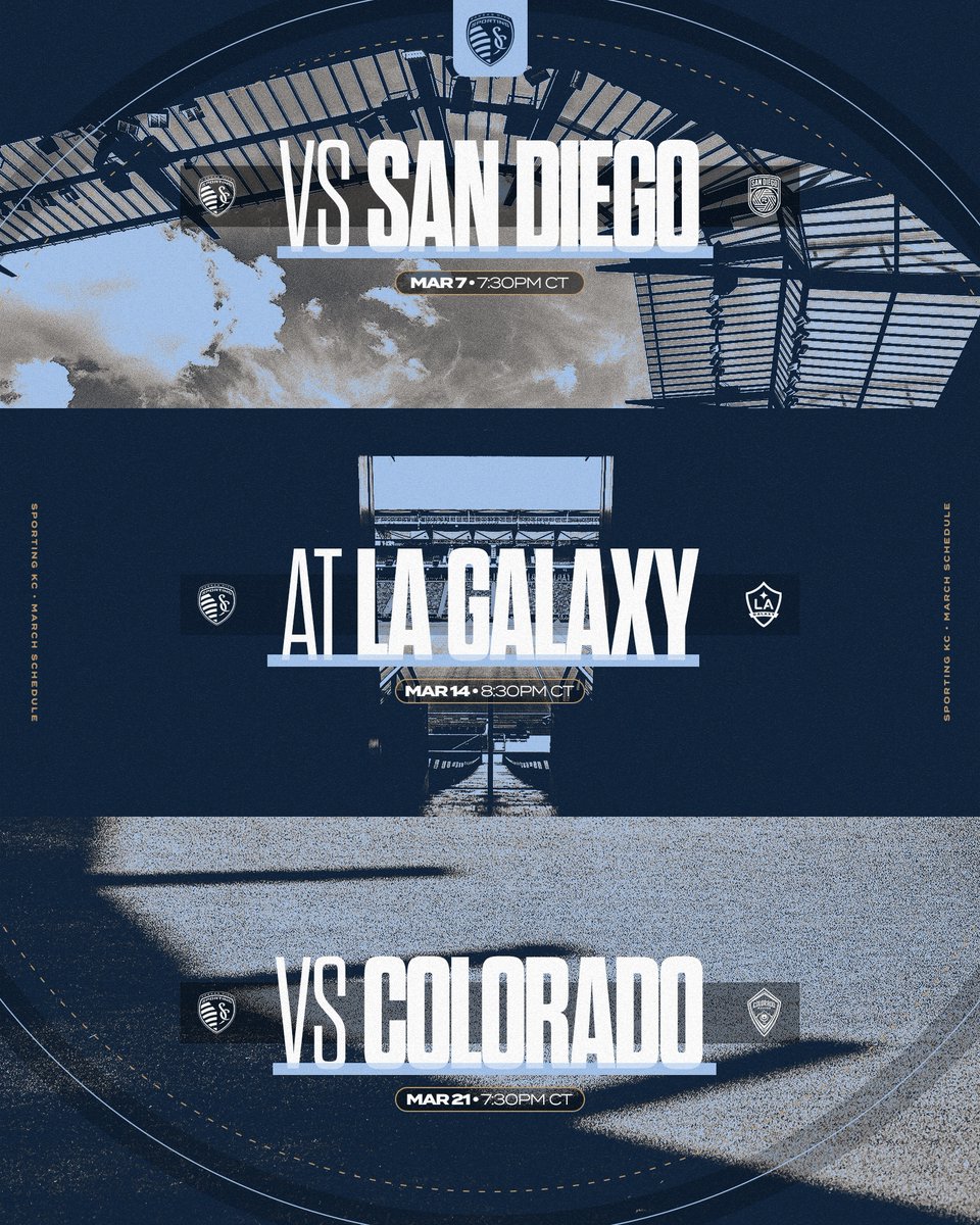 Our March matchups 🗓️

Secure your spot for our two home games 🎟️: skcsoccer.co/tickets