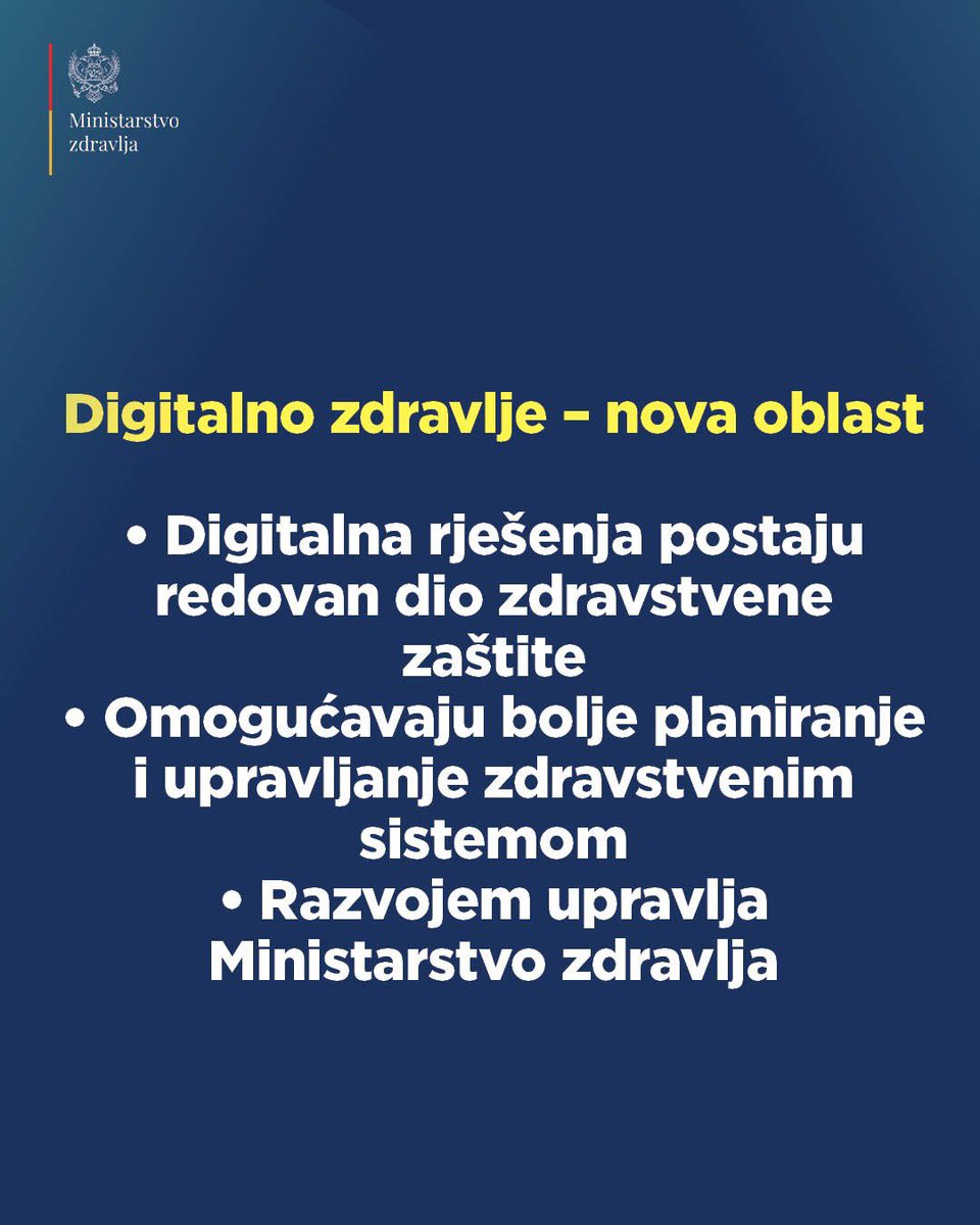 Ministarstvo zdravlja Crne Gore tweet media