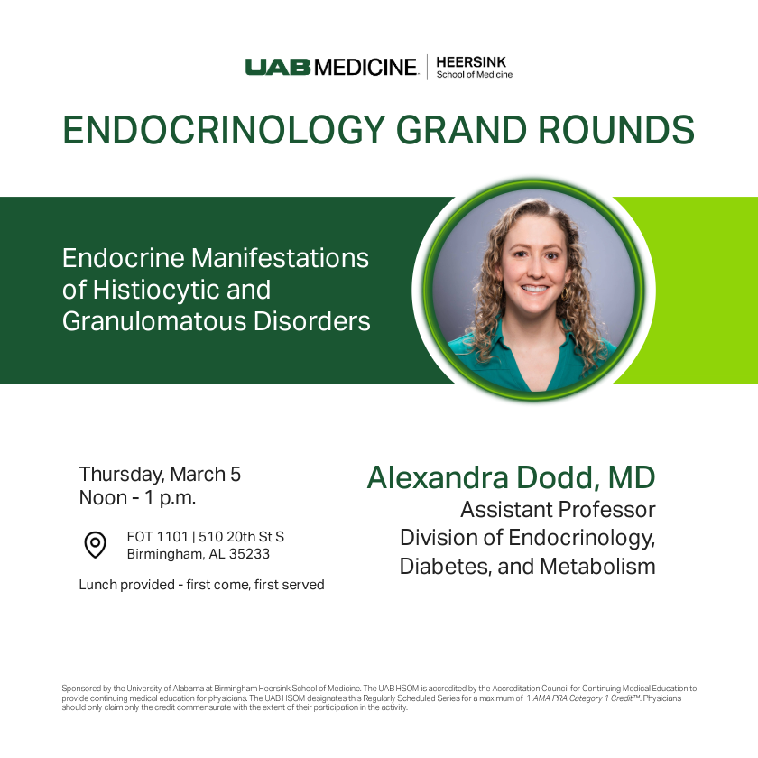 UAB Endocrinology Diabetes and Metabolism tweet media