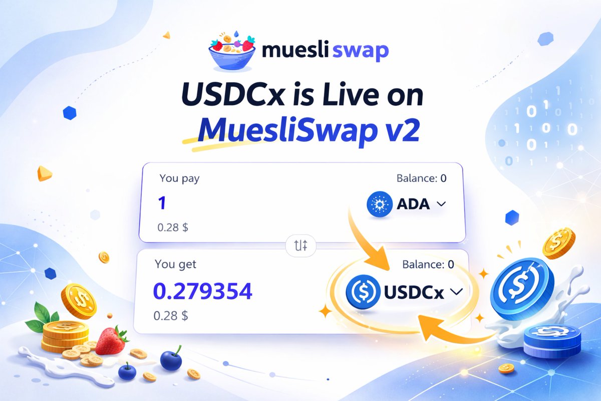 MuesliSwap Team🥛 tweet media