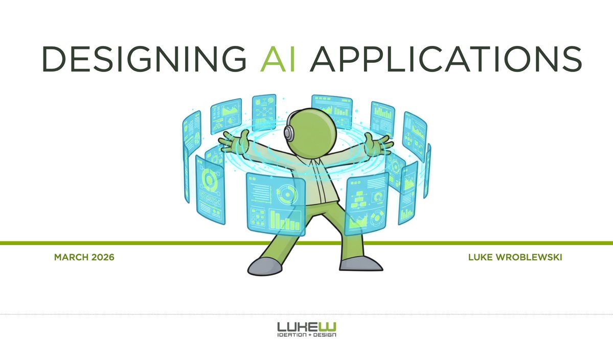 Luke Wroblewski tweet media