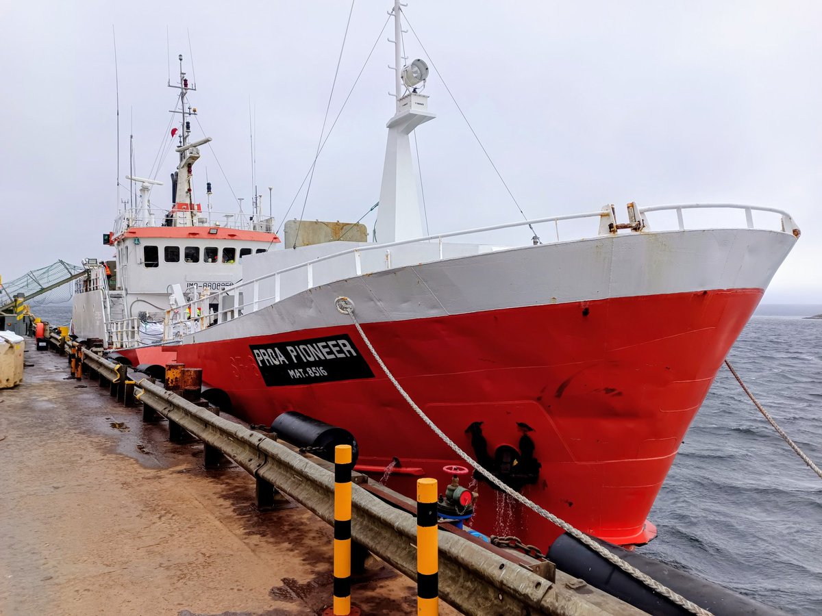 Back to office life for a while, this morning was a CCAMLR inspection   of a Longliner vessel and then monitoring the fishing vessels in and around our waters.