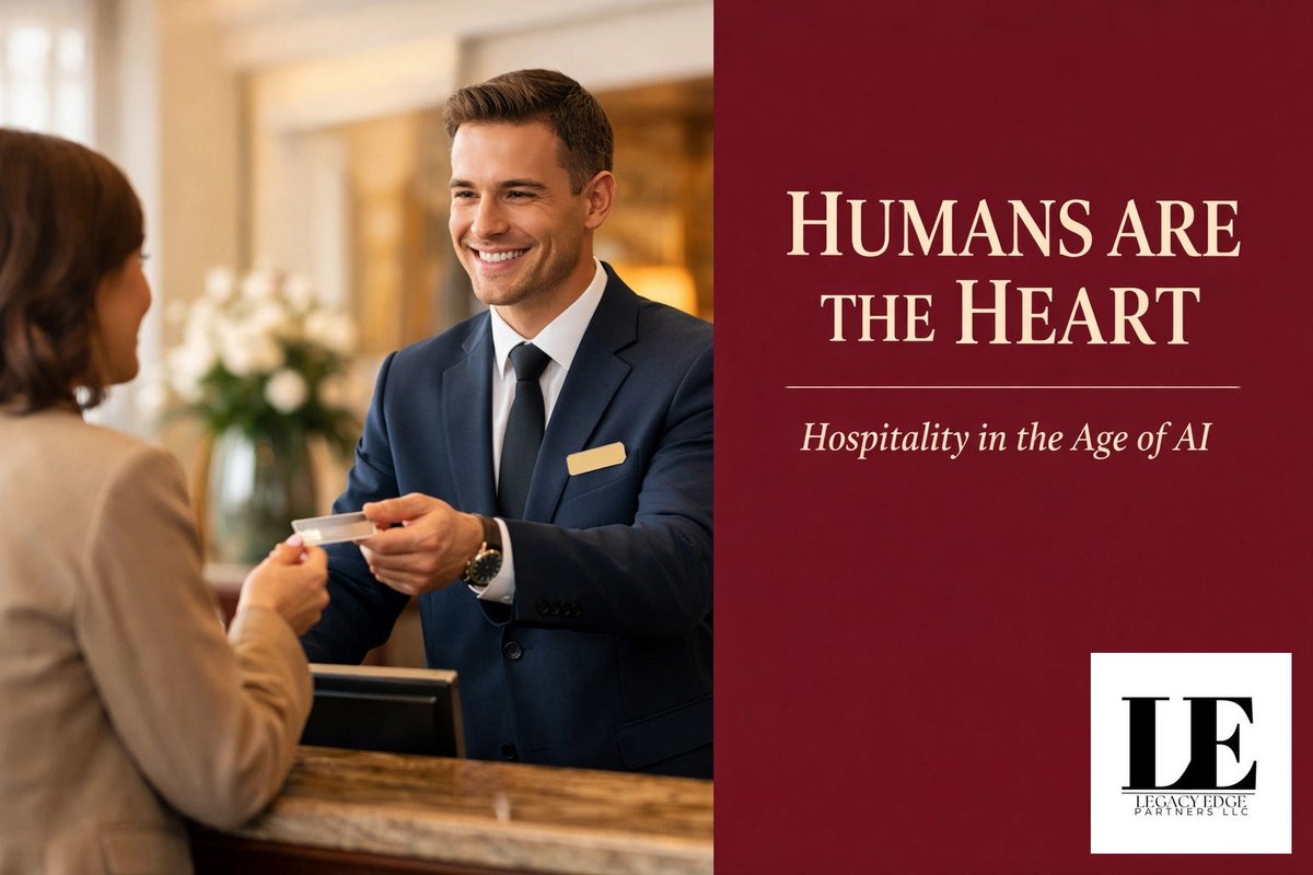 grayfarmlife's tweet photo. It's live! 📢 Our new series 'Hospitality in the Age of AI' kicks off today. We believe tech is the tool, but humans are the heart. Follow along as we redefine the guest experience. #BlogLaunch #LegacyEdge #AI #Hospitality🤖❤️ https://t.co/3ZT5auRIyC