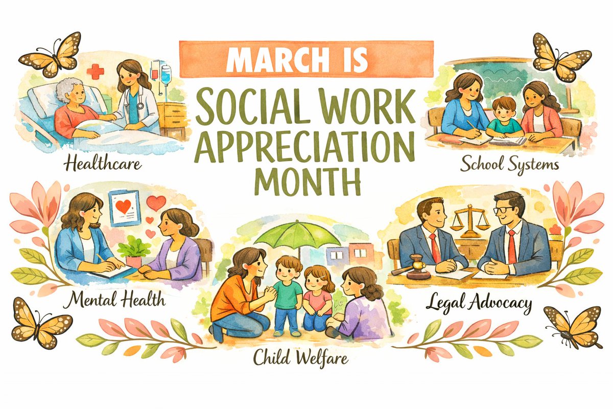 ABWMuncie's tweet photo. March is Social Work Appreciation Month!

Social workers make a difference every day in so many spaces, supporting individuals and families in need. We are so grateful for the incredible social workers who walk alongside survivors and those in crisis we serve. https://t.co/Fux4px9aVh