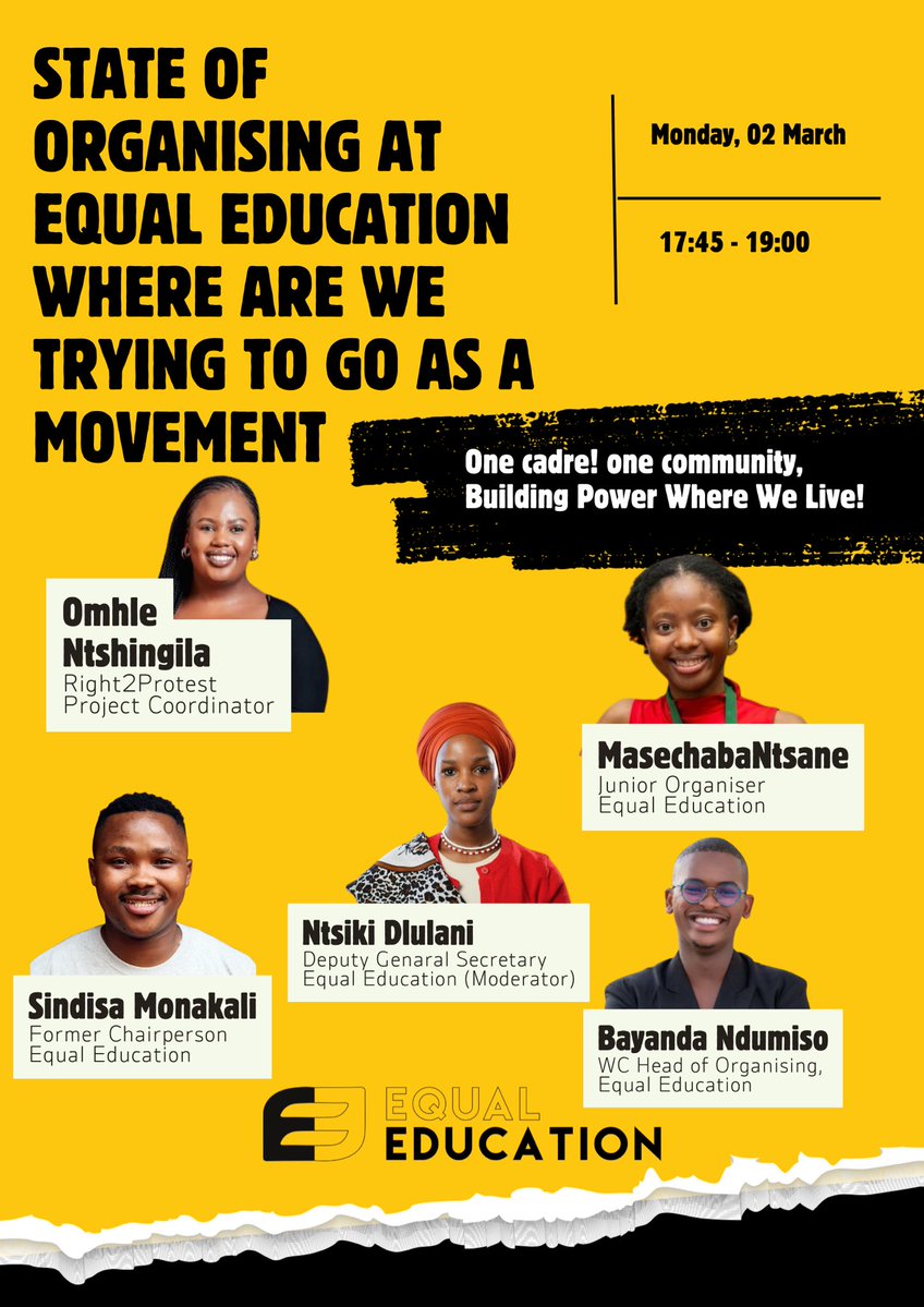 Equal Education tweet media