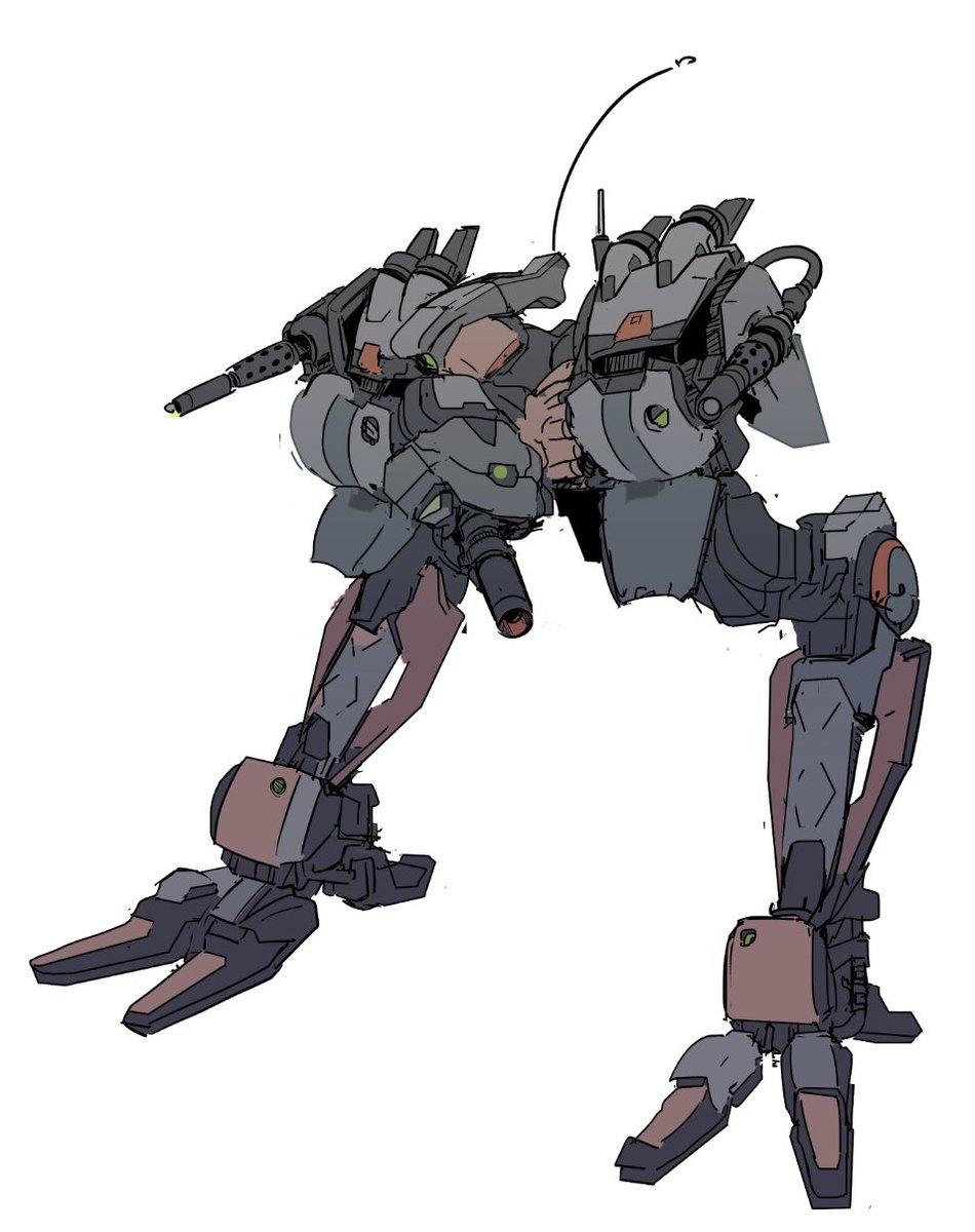 #BattleTech 
#バトルテック 
#俺メック
犬っぽくなってしまった。