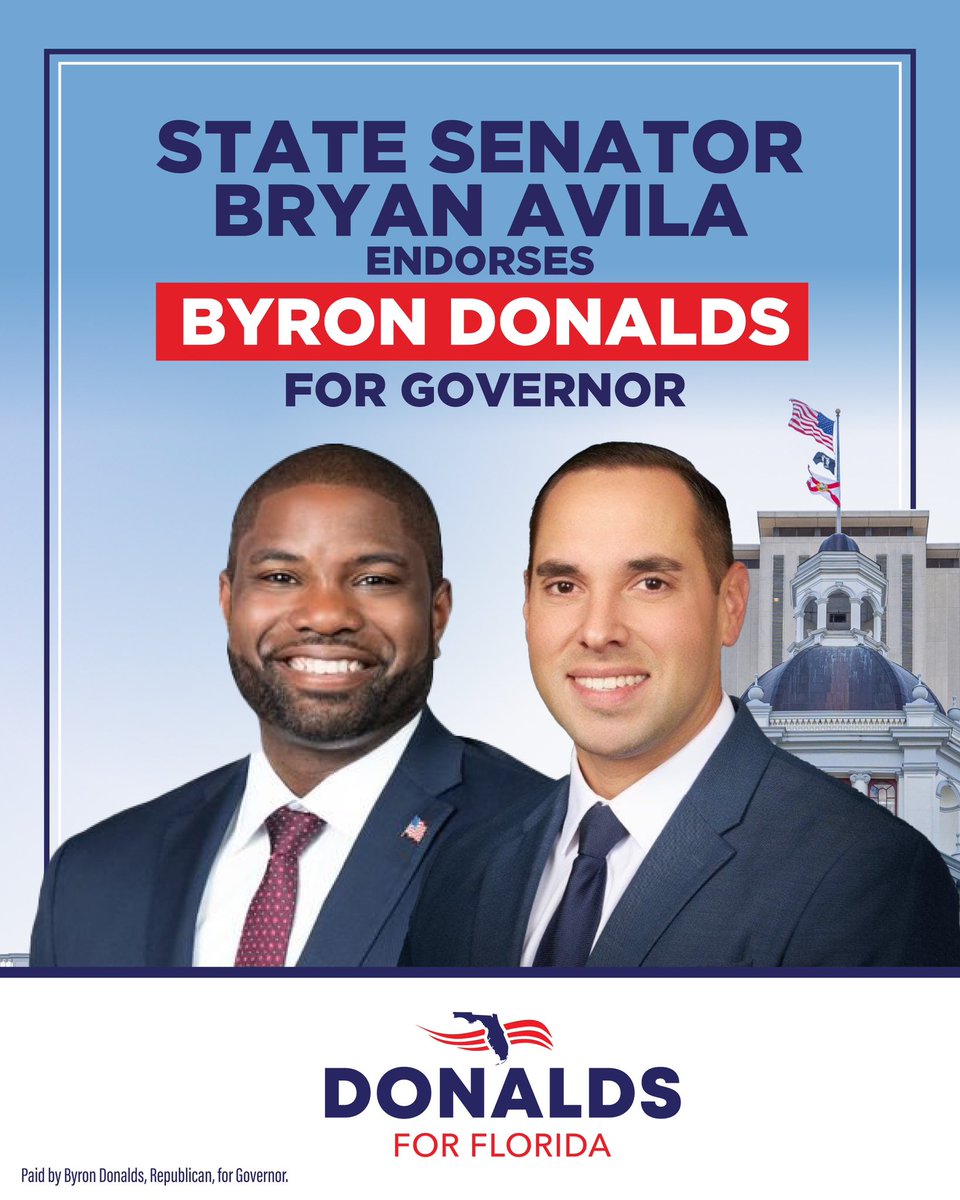 Byron Donalds tweet media