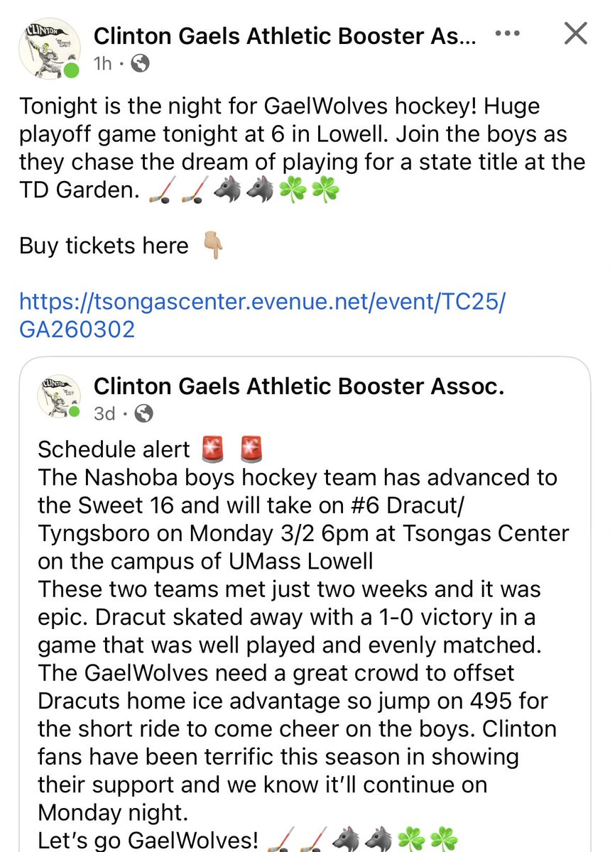 ClintonGaelsBoosters tweet media