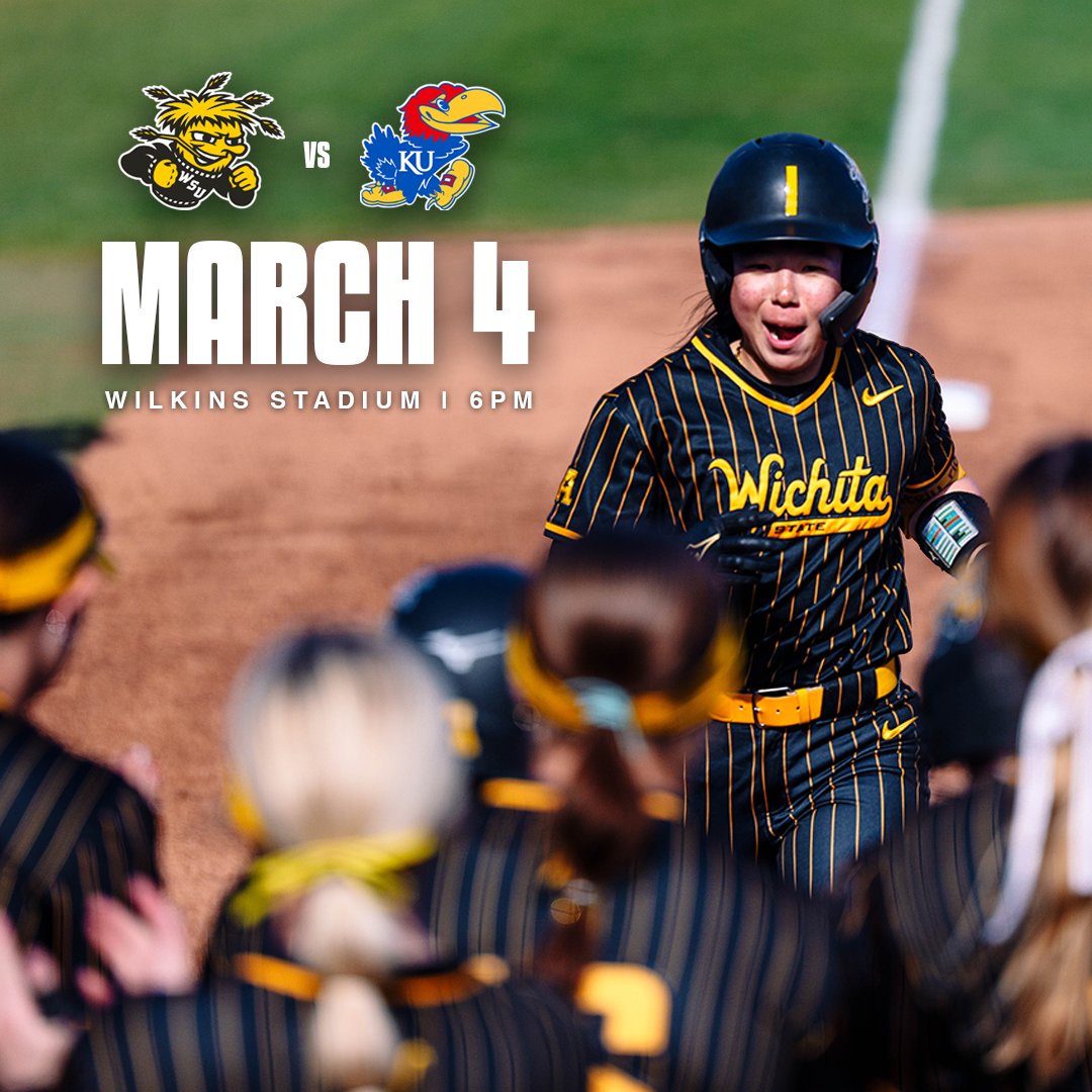 GoShockers's tweet photo. A 𝙡𝙞𝙢𝙞𝙩𝙚𝙙 𝙦𝙪𝙖𝙣𝙩𝙞𝙩𝙮 of tickets remain for Wednesday's @GoShockersSB home opener against Kansas.

Don't wait to secure your seat! 🎟️ 
👉 https://t.co/4XDMB4m1GP https://t.co/EM0ZW6Wg8g