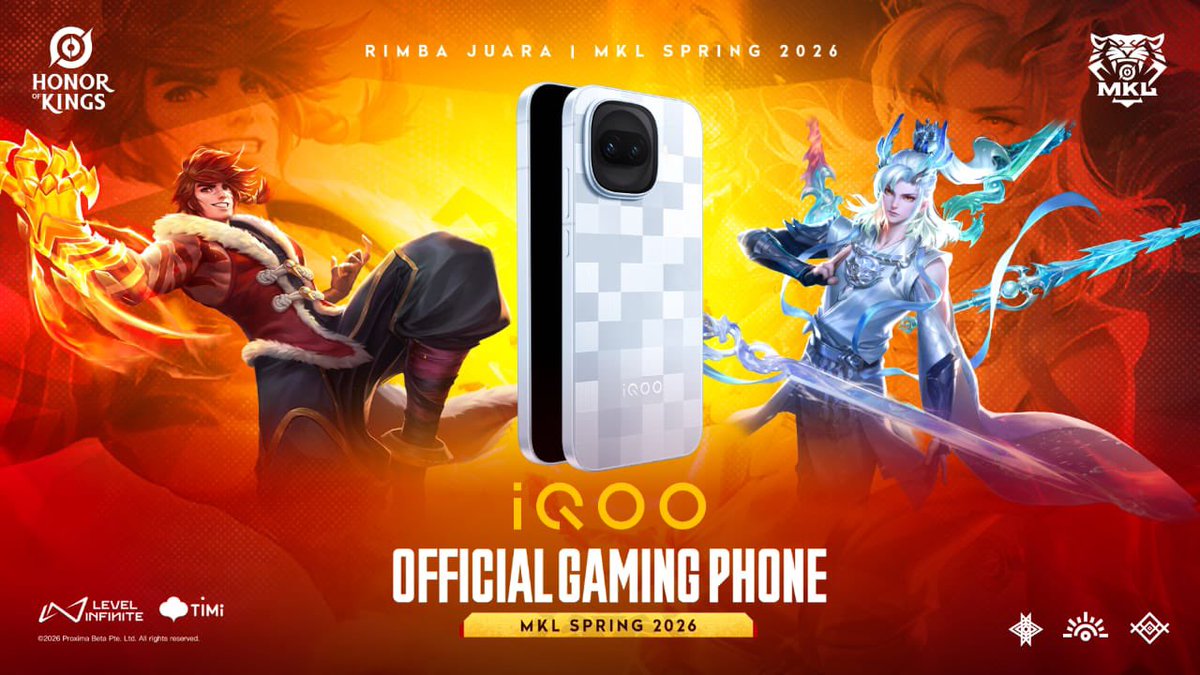 suara_tv's tweet image. iQOO 15R tampil dengan “Performance Trio”, fokus Gaming tanpa henti

iQOO #iQOO15R #gamming #gajet  

Pengiktirafan sebagai telefon rasmi Malaysian Kings League (MKL) 2026 memberi dimensi berbeza kepada iQOO 15R. Dalam arena kompetitif sebenar, kestabilan dan responsif bukan lagi