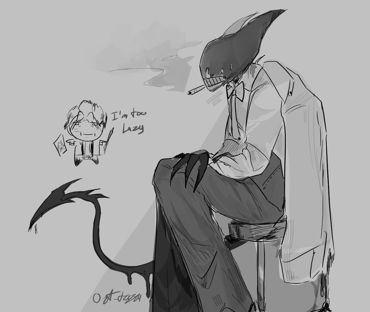 Ozt_Tazzu's tweet photo. Lazy doodle .... Oleleolala 🐢
#inkdemon #batdr https://t.co/a9YkH6OYZd